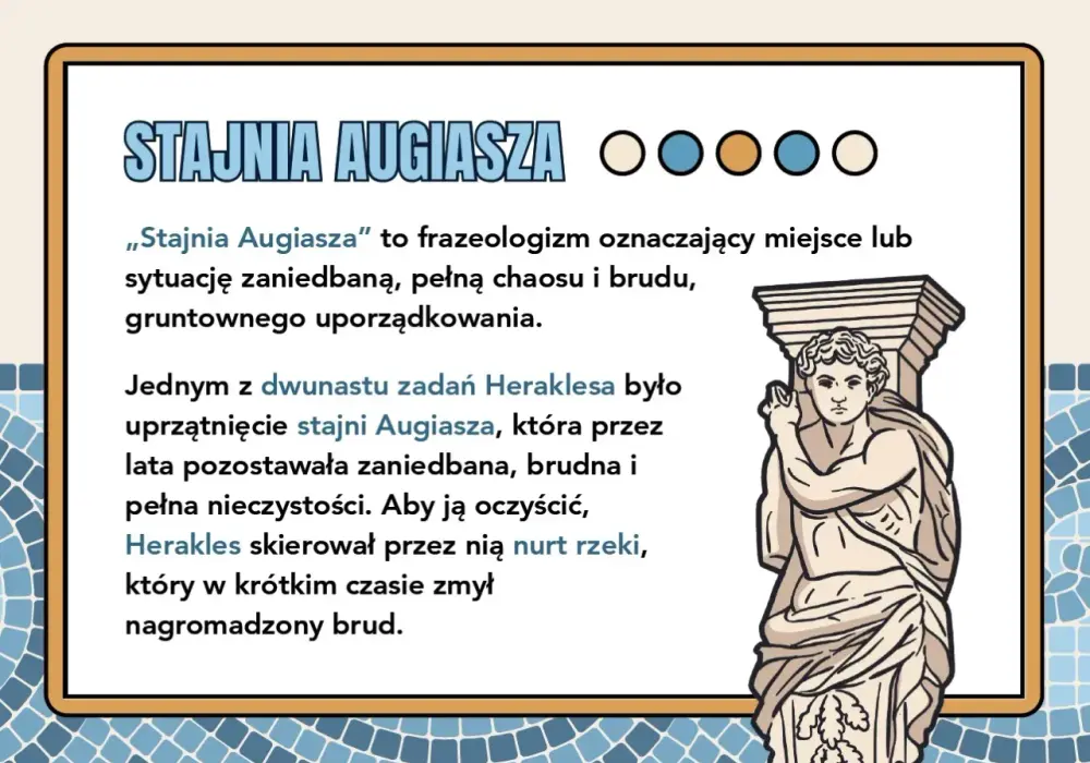 Stajnia Augiasza - co oznacza i jak używać tego frazeologizmu?