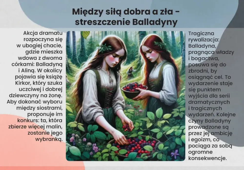 Kogo zabiła Balladyna? Pełna lista ofiar i motywy zbrodni