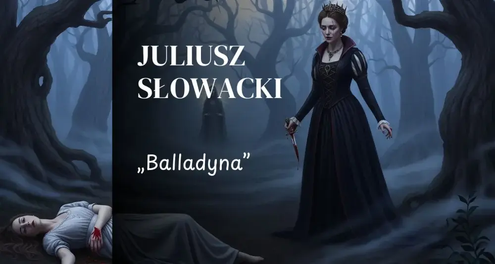 Balladyna - streszczenie lektury, bohaterowie, motywy w 5 krokach