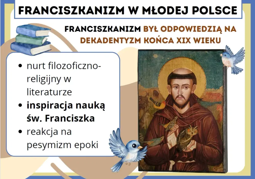 Franciszkanizm w literaturze - Przewodnik po prostocie i naturze
