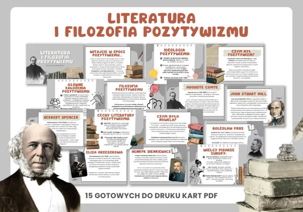 Pozytywizm w literaturze - idee, cechy i najważniejsi twórcy