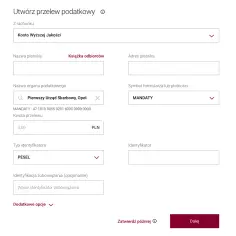 Jaki symbol formularza ma mandat karny? Uniknij błędów w płatności