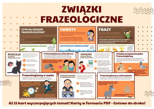 Związki frazeologiczne - Jak je rozumieć i używać?