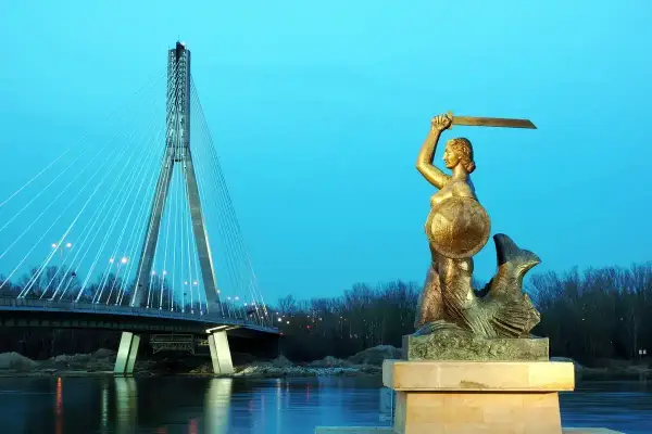 Herb Warszawy - Tajemnice syrenki z mieczem i tarczą