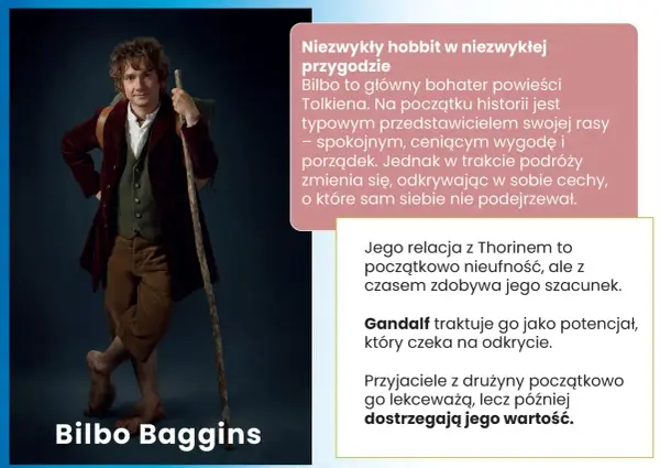 Charakterystyka Bilba Bagginsa - Zwykły hobbit, niezwykły bohater?