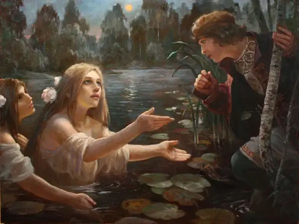 Nimfa wodna: rusałka, najada – różnice i rola w literaturze