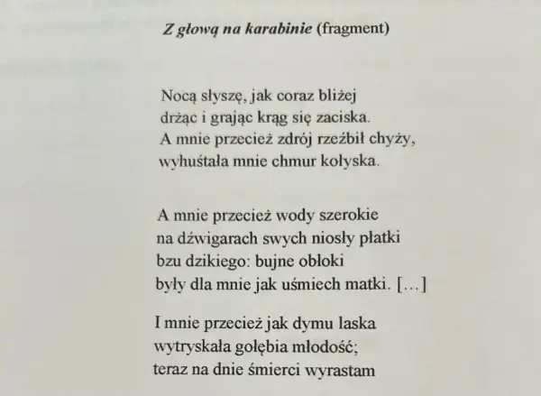 Wiersz Baczyńskiego - interpretacja, która zmienia spojrzenie