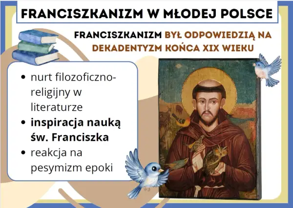 Franciszkanizm w literaturze - Przewodnik po prostocie i naturze