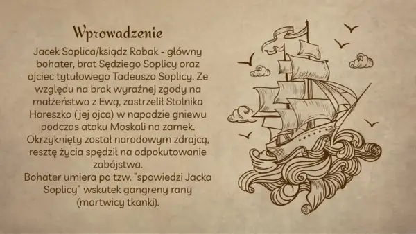 Przemiana Jacka Soplicy - Jak Robak odkupił winy?